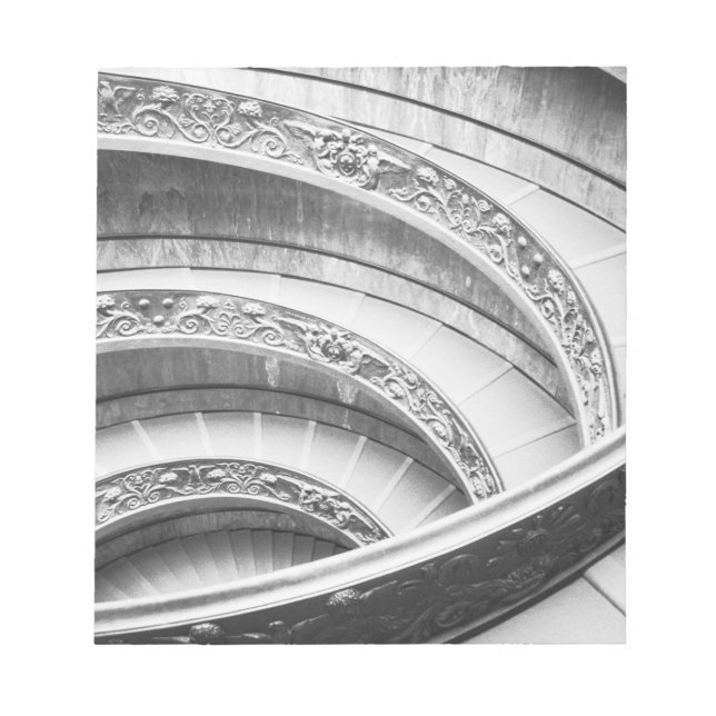 Bloc-note Rome Italie, Escalier du Vatican (Devant)