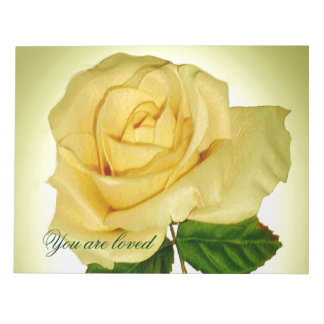 Bloc-note Rose jaune_