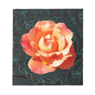 Bloc-note Rose orange clair