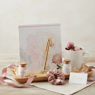 Bloc-note Rose rose rêveuse