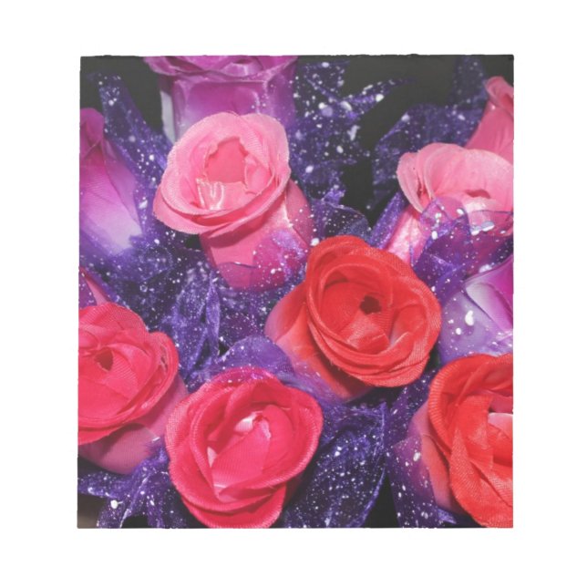 Bloc-note Roses (Devant)