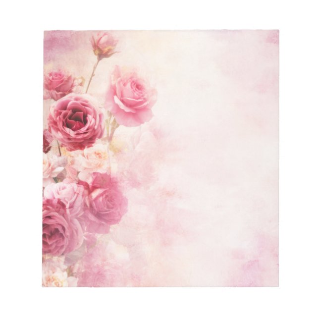 Bloc-note Roses Roses Roses Vintage (Devant)