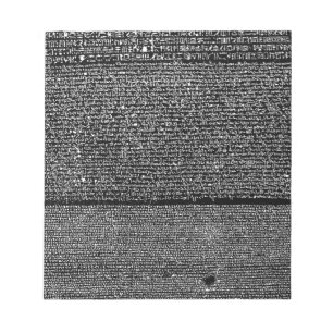 Bloc-note Rosetta Stone
