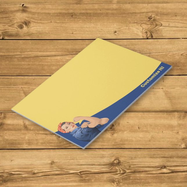 Bloc-note Rosie the Riveter Notepad (Créateur téléchargé)