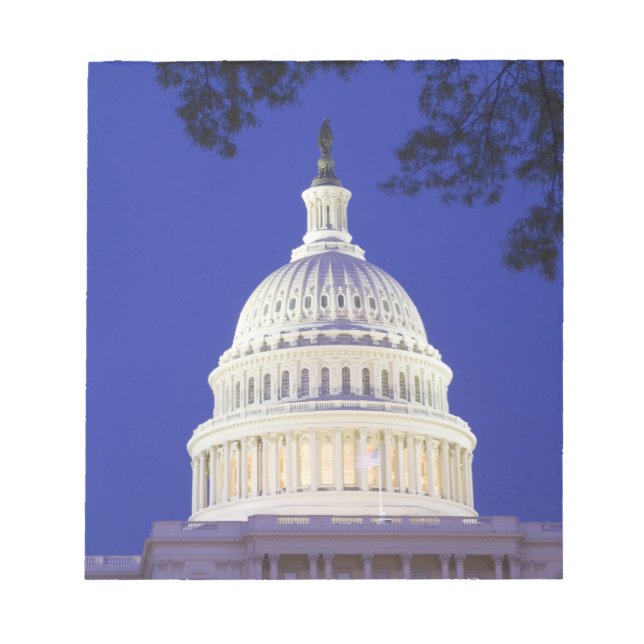 Bloc-note Rotonde du Capitole des États-Unis la nuit, Washin (Devant)