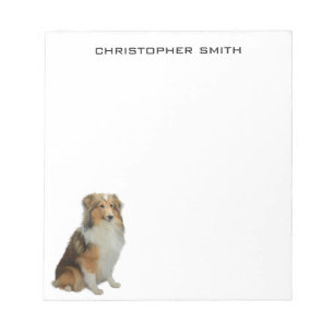 Bloc-note Rough Collie Dog