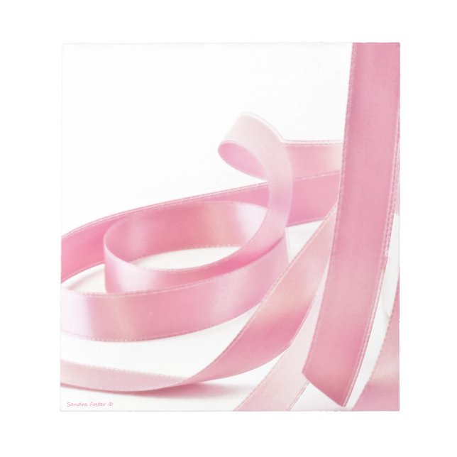 Bloc-note Ruban rose (Devant)