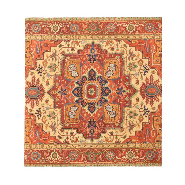 BLOC-NOTE RUG PERSIEN CLASSIQUE (Devant)