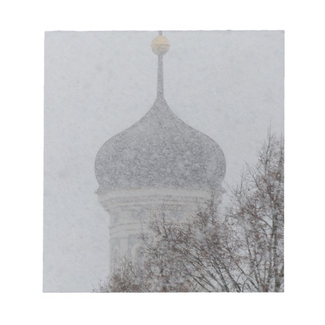 Bloc-note Russe Blizzard (Devant)
