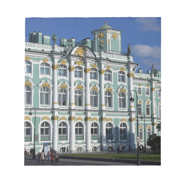 Bloc-note Russie, Saint-Pétersbourg, Palais d'Hiver, Le 2 (Devant)