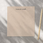 Bloc-note Rustique Kraft<br><div class="desc">Bloc-notes rustique Kraft. Arrière - plan d'image Faux kraft</div>