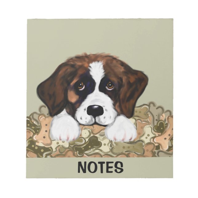 Bloc-note Saint-Bernard (Devant)