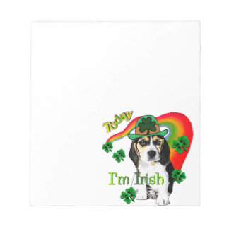 Bloc-note Saint Patrick beagle