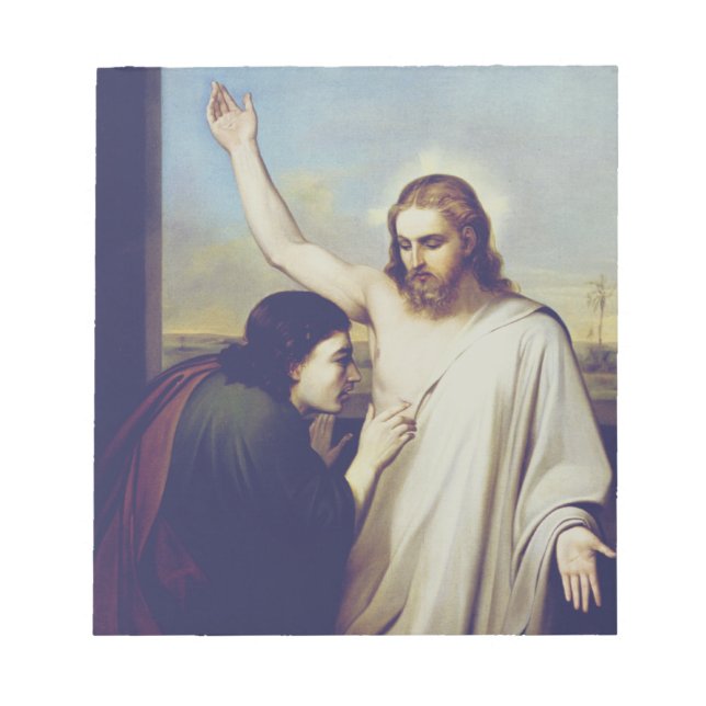 Bloc-note Saint Thomas doutant par Silvestro Lega (Devant)