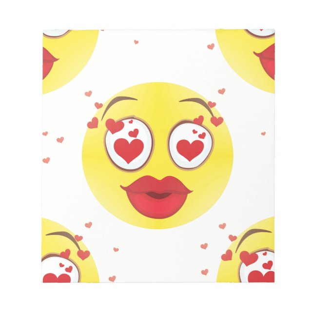 Bloc-note Saint Valentin Emoji (Devant)
