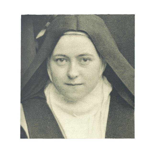 Bloc-note Sainte Thérèse de l'Enfant Jésus et de la Sainte F (Devant)