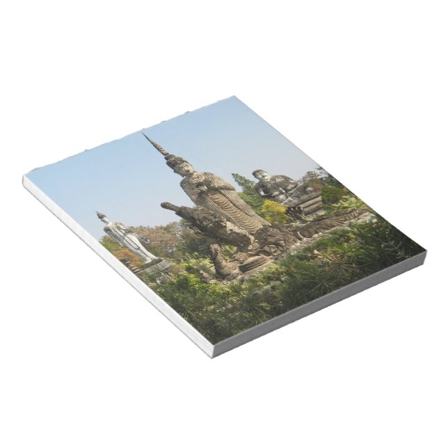 Bloc-note Sala Keo Kou, Nong Khai, Thaïlande (Incliné)