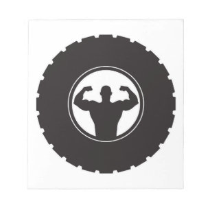 Bloc-note Salle de sport intense