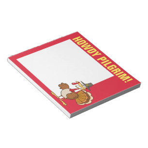 Bloc-note Salutations du jour Turquie de thanksgiving