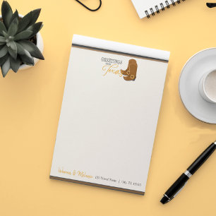 Bloc-note Salutations Du Texas