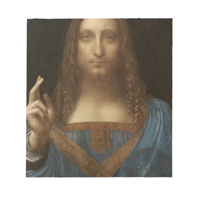 Bloc-note Salvator Mundi (Sauveur du Monde) (da Vinci) (Devant)