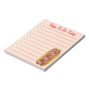 Bloc-note Sandwich Au Rouleau De Homard Du Maine Que Faire A