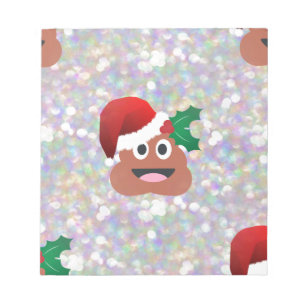 Bloc-note santa claus emoji