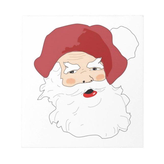 Bloc-note Santa Clause (Devant)