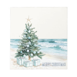 Bloc-note Sapin de Noël de Blue Beach