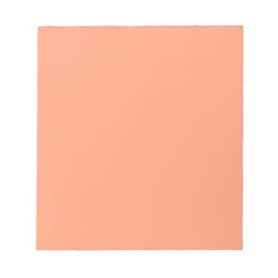 Bloc-note saumon couleur