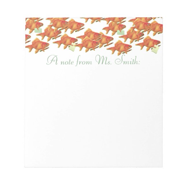 Bloc-note School Teacher (Devant)