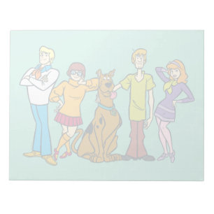 Bloc-note Scooby-Doo   Gang 14 entier Mystery Inc