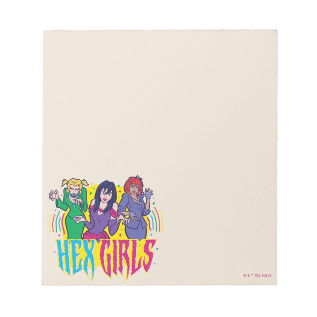 Bloc-note Scooby-Doo | Les Filles Hex (Devant)