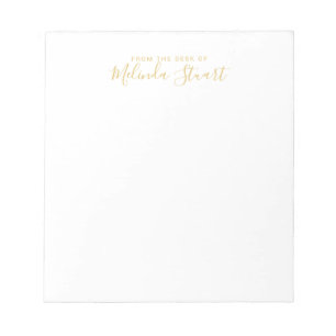 Bloc-note Script Moderne Professionnel