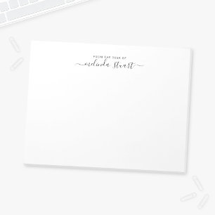 Bloc-note Script moderne professionnel