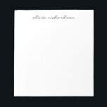 Bloc-note Script professionnel simple et moderne<br><div class="desc">Bloc-notes de script professionnel simple et moderne</div>