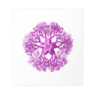 Bloc-note Section Tentacle en rose