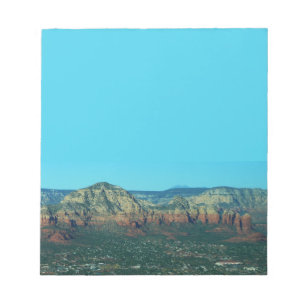 Bloc-note Sedona et Coffee Pot Rock d'en haut