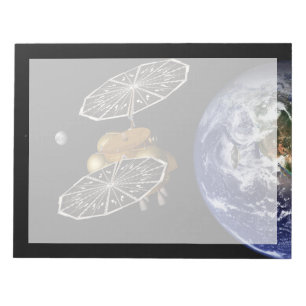 Bloc-note Séparation Du Véhicule D'Entrée Sur Une Mission Ma