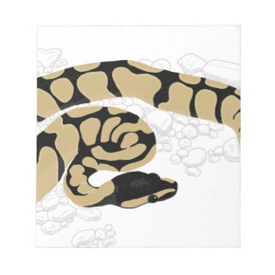 Bloc-note Serpent de python de boule