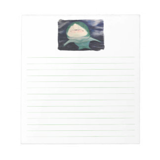 Bloc-note Shark Swimming, Lined Notepads