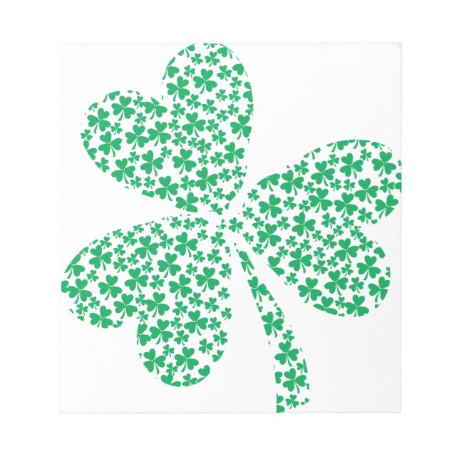 Bloc-note Sharmocks for St Patrick's Day (Devant)