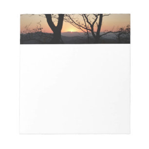 Bloc-note Shenandoah Sunset National Park Paysage