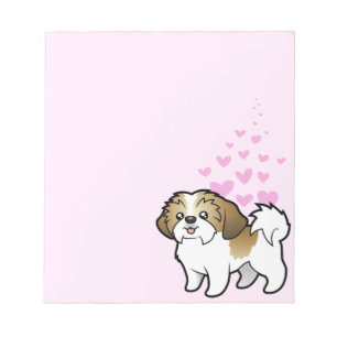 Bloc-note Shih Tzu Love (coupe de chiot)