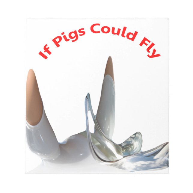 Bloc-note Si Les Chiens Pouvaient Voler (Devant)