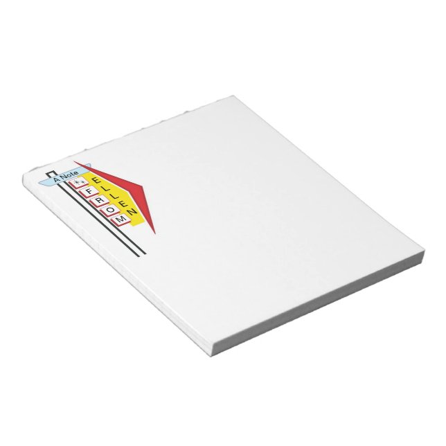 Bloc-note SIGNE Diner les années 50 3 (Incliné)