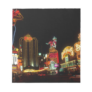 Bloc-note Signe Las Vegas Night Time Neon Lights Casinos