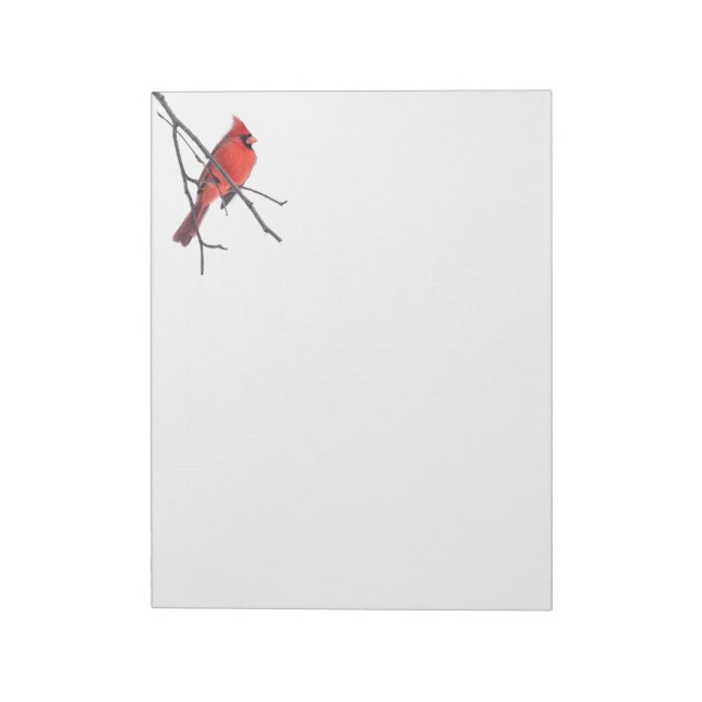 Bloc-note Silent Wonders Notepad Cardinal (Tourné)
