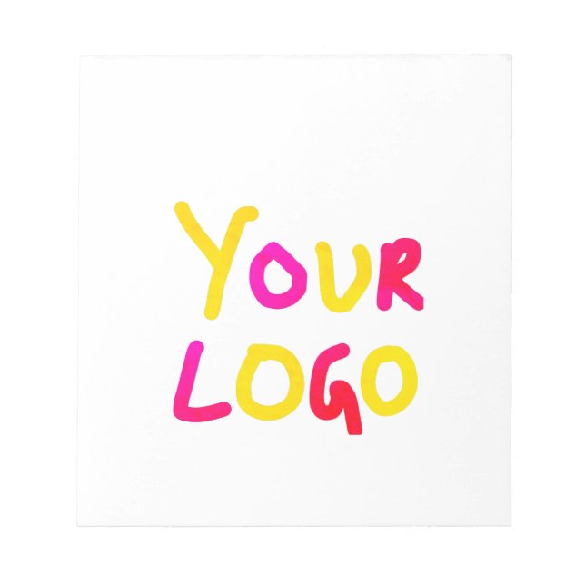 Bloc-note simple et minimal ajoutez votre logo/votre design  (Devant)
