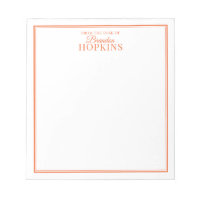 Simple moderne du bureau de Script Orange